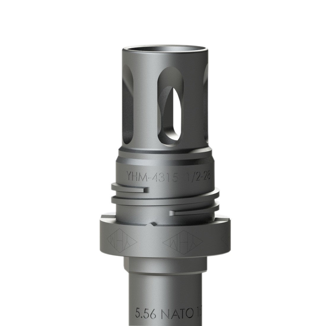 Yankee Hill Machine Company Flash Hider Mini Qd 1/2-28